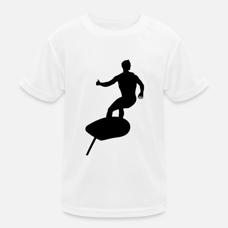 surf foil T-shirt sport Enfant