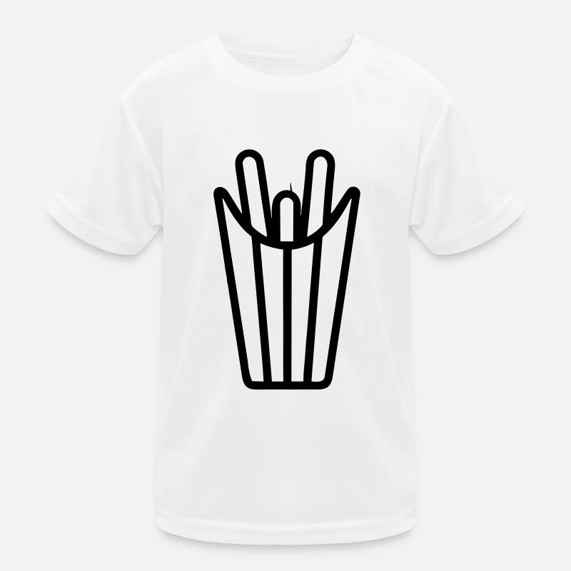 cornet de frites T-shirt sport Enfant