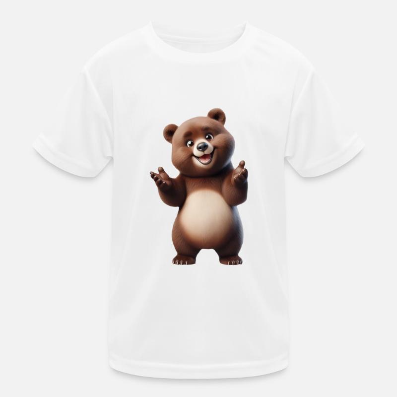 Bear 3 Kids Functional T-Shirt