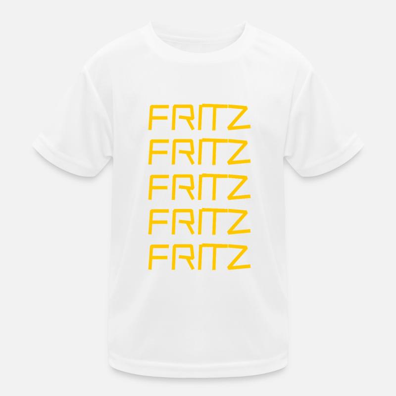 Fritz as a first name Kids Functional T-Shirt