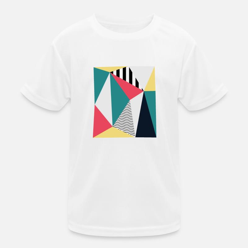 Triangles Kids Functional T-Shirt