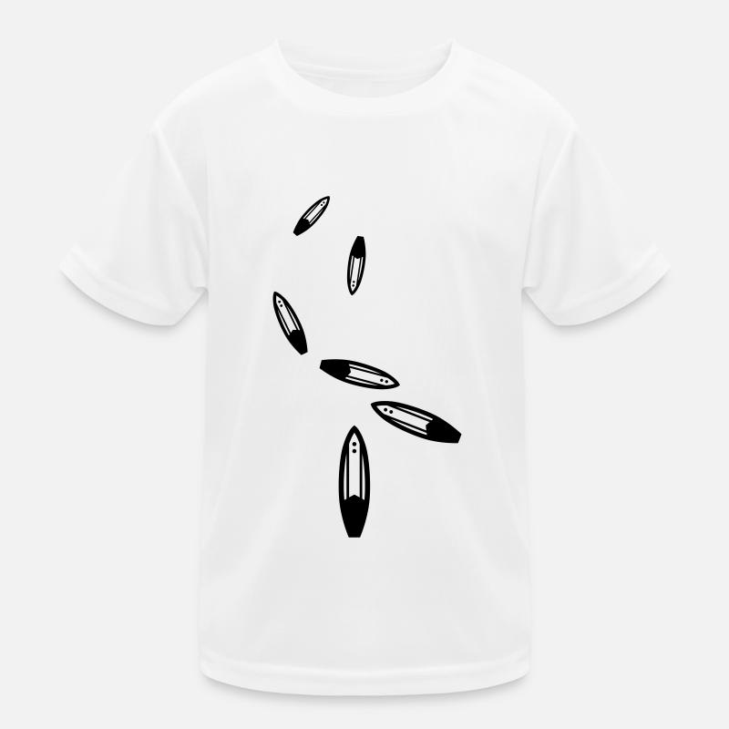 Surfboard icon icon Kids Functional T-Shirt