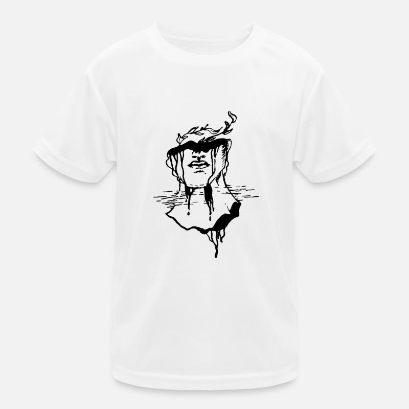 Kopf Kinder Funktions-T-Shirt