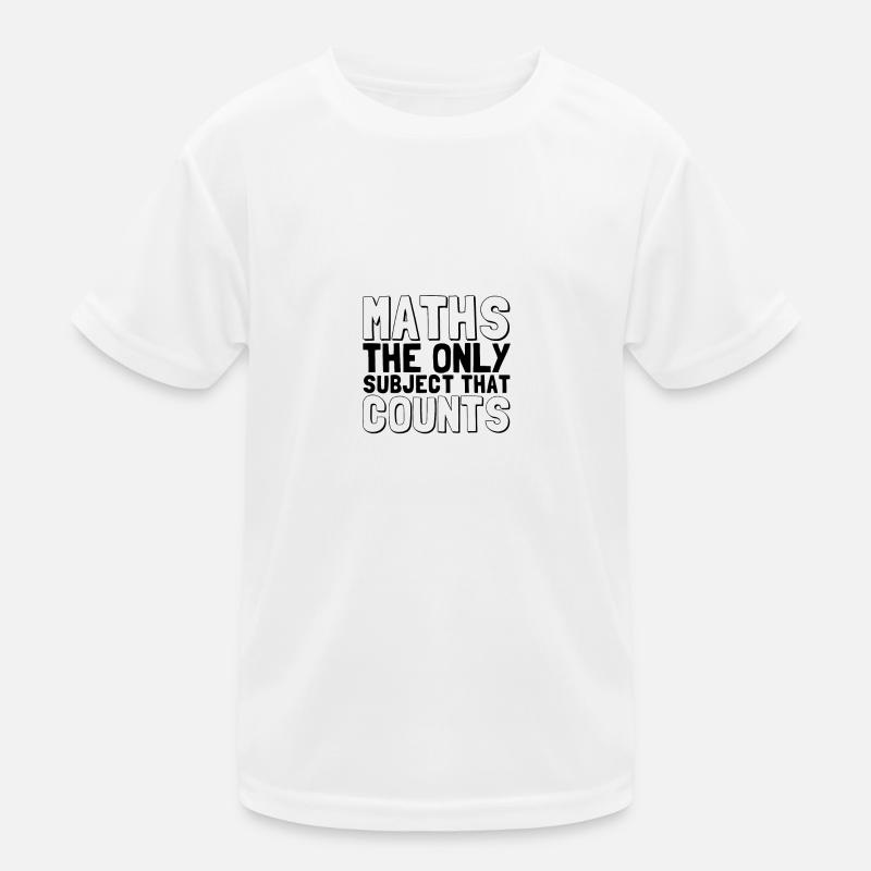 MATHS - le seul sujet qui compte T-shirt sport Enfant