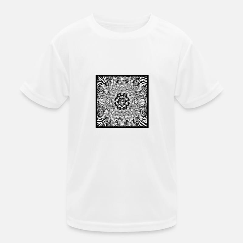 Abstrakte Illustration Serie E Kinder Funktions-T-Shirt