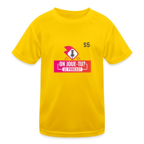 Podcast S5 - T-shirt sport Enfant