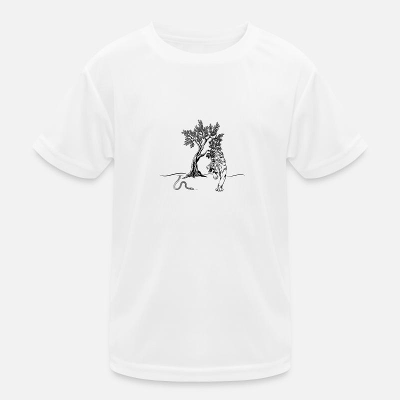 "never alone" Kinder Funktions-T-Shirt