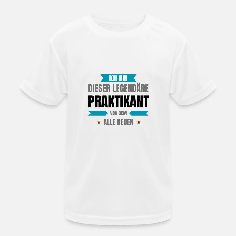 Legendärer Praktikant Kinder Funktions-T-Shirt