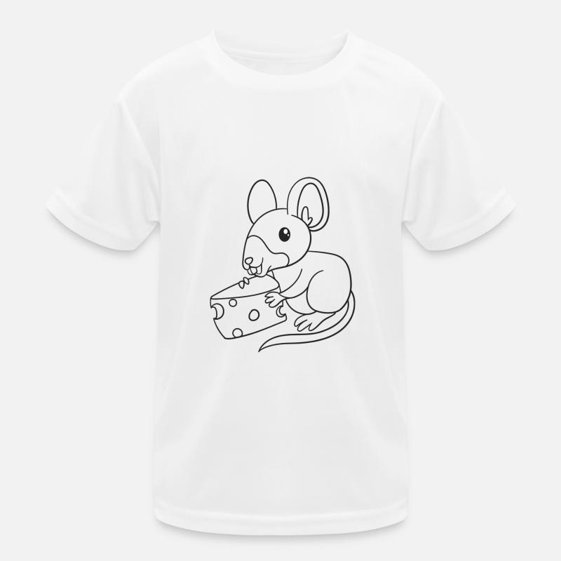 Mouse, mice, cheese, gift, gift idea Kids Functional T-Shirt