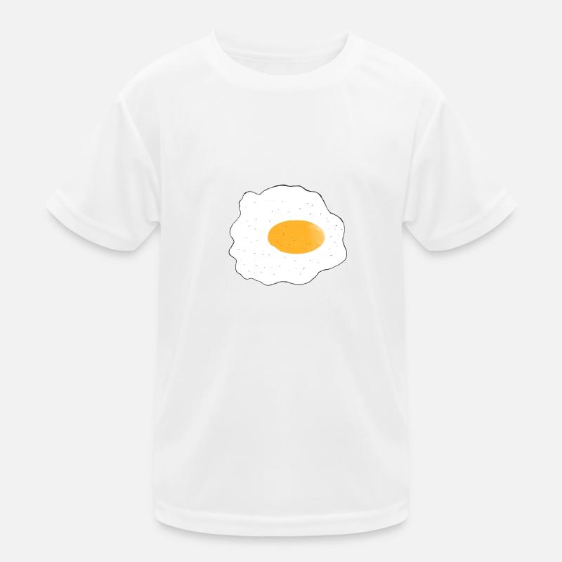Fried egg Kids Functional T-Shirt