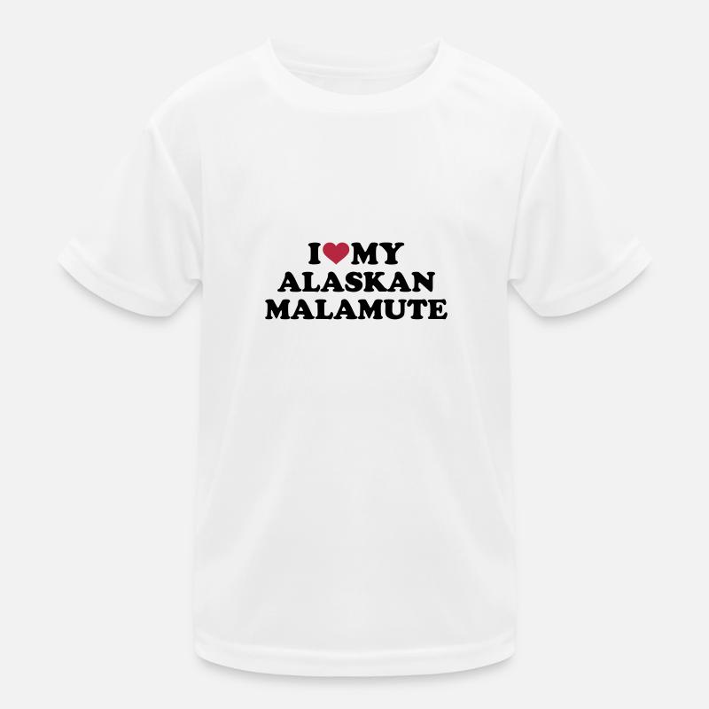 Alaskan Malamute Kids Functional T-Shirt