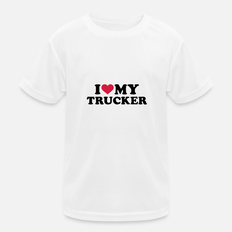 Trucker Kinder Funktions-T-Shirt