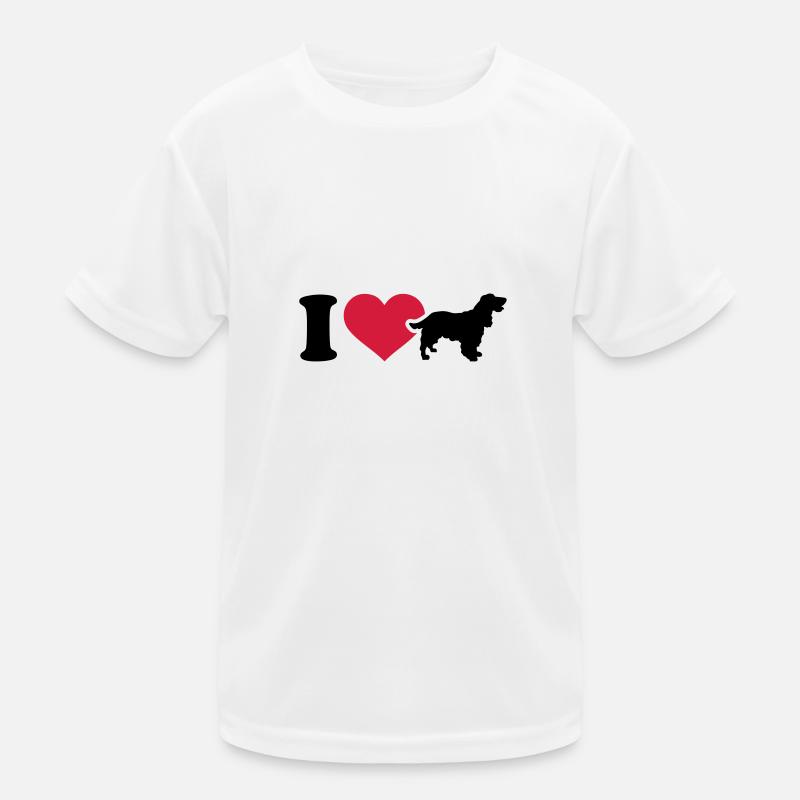 Cocker Spaniel Kinder Funktions-T-Shirt