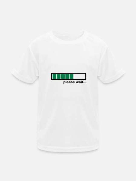 Loading - T-shirt sport Enfant - blanc - Devant