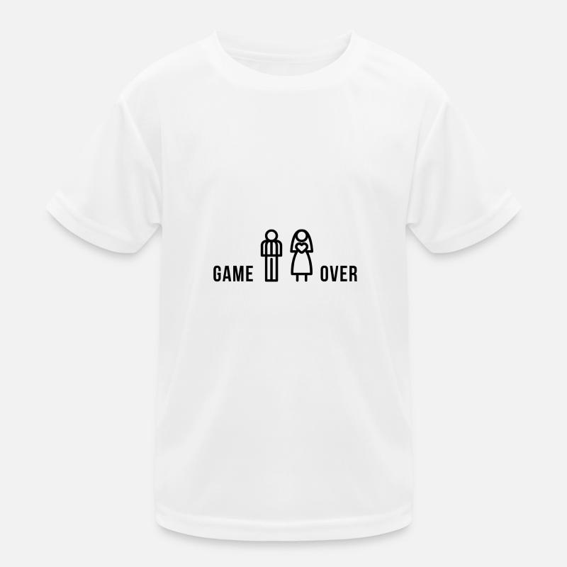 Junggesellenabschied - Game Over Kinder Funktions-T-Shirt