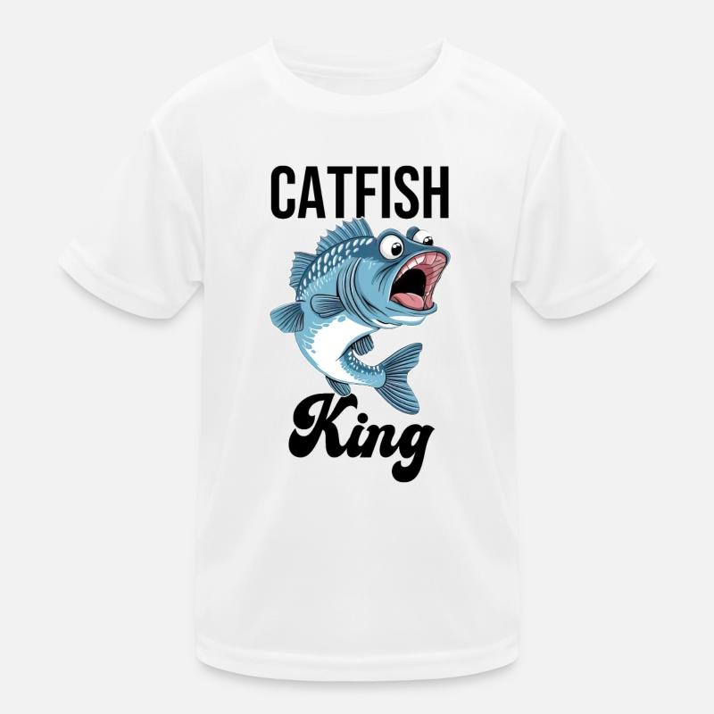 Roi du poisson-chat T-shirt sport Enfant