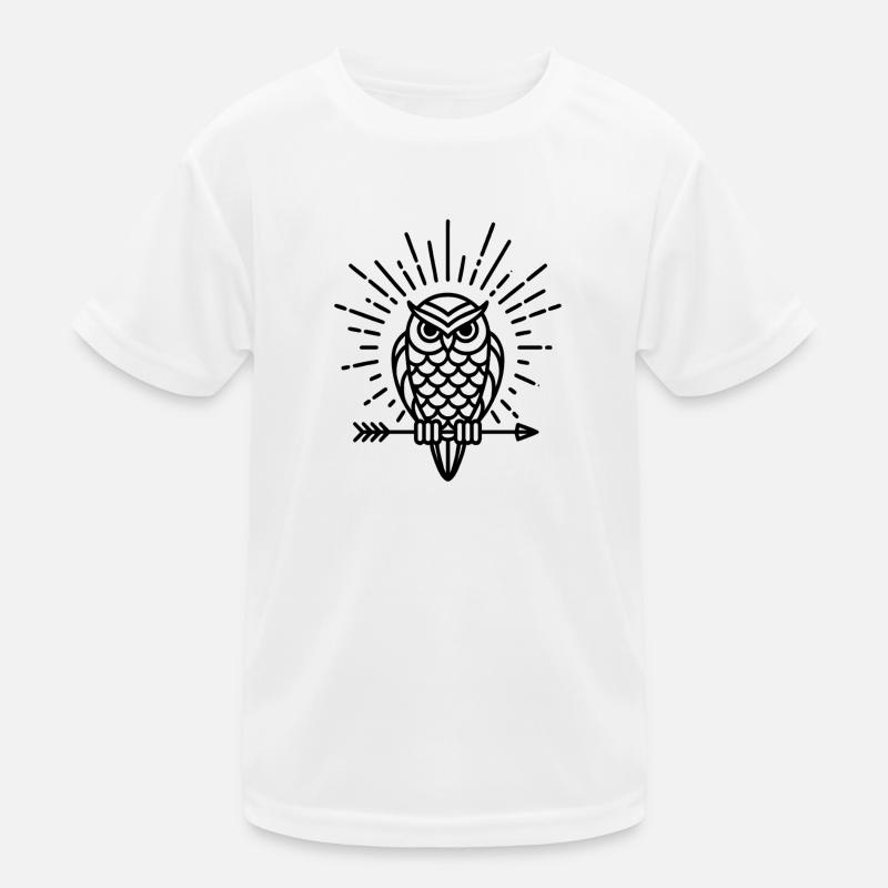 Hibou T-shirt sport Enfant