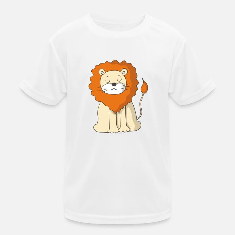 Löwe Kinder Funktions-T-Shirt