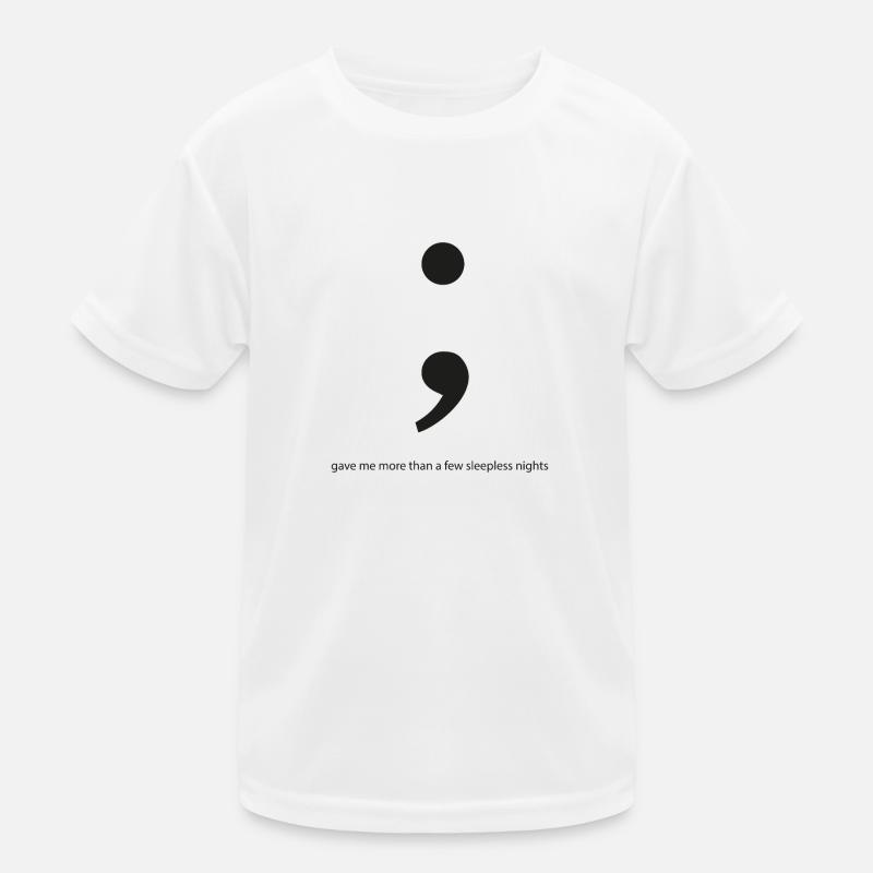 Sleepless nights Programming Information Cadeau T-shirt sport Enfant