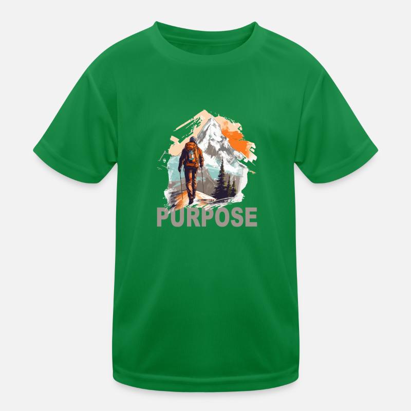 Mountain Purpose Kinder Funktions-T-Shirt