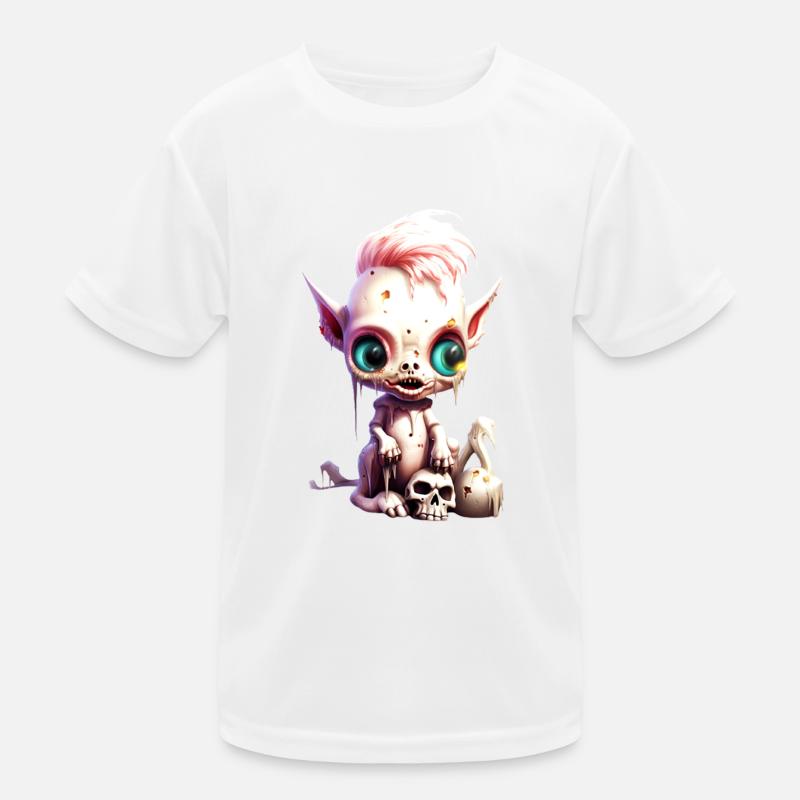 Licorne zombie T-shirt sport Enfant