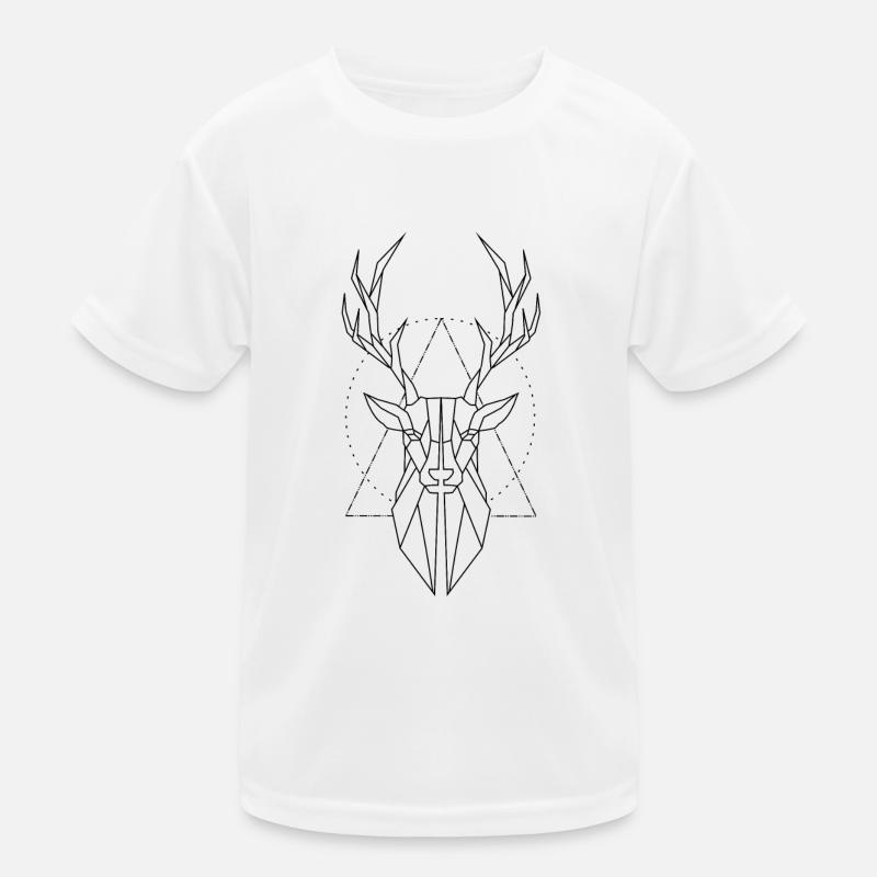 Hirsch Kinder Funktions-T-Shirt