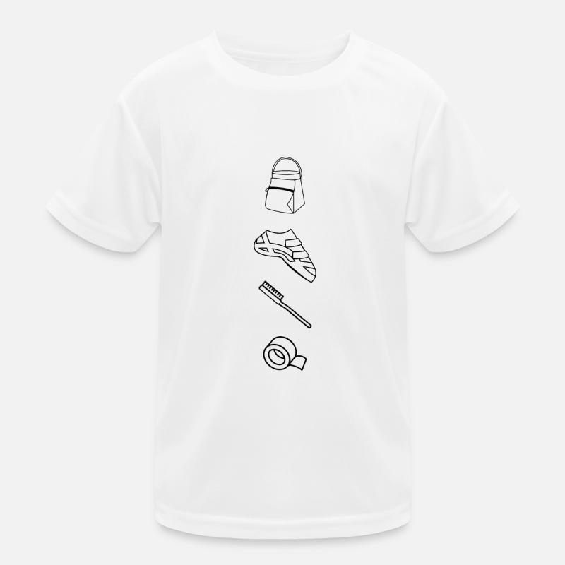 Bouldering Essentials Kinder Funktions-T-Shirt