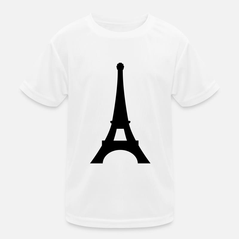 Paris Eiffelturm Kinder Funktions-T-Shirt