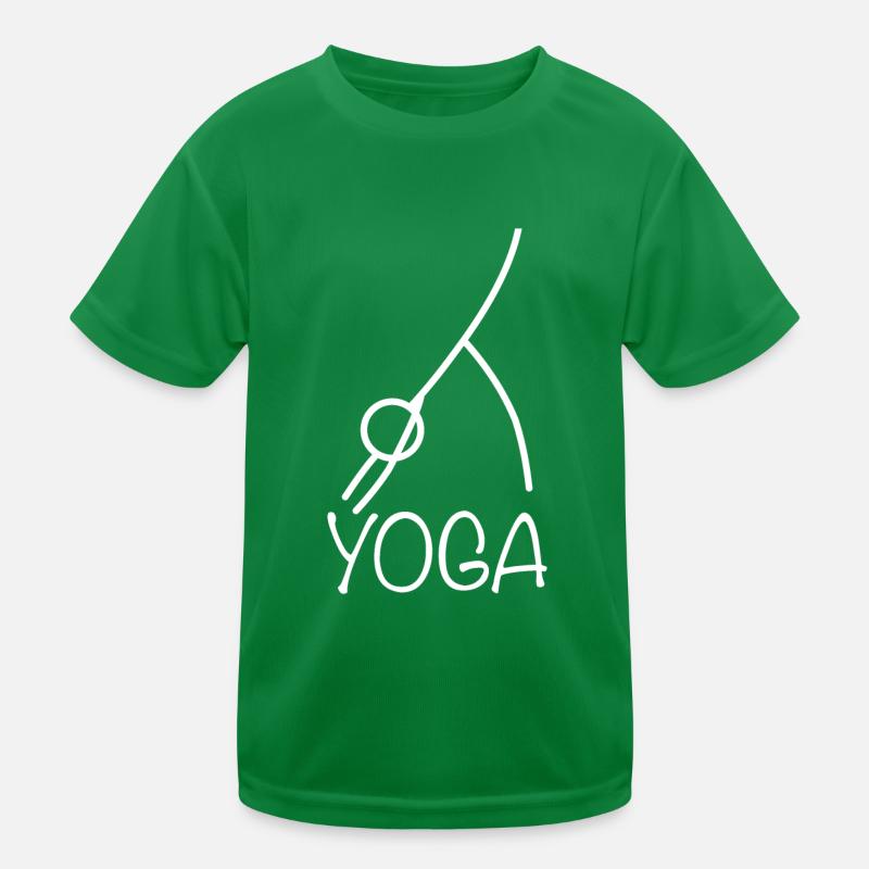 Exercice de yoga T-shirt sport Enfant