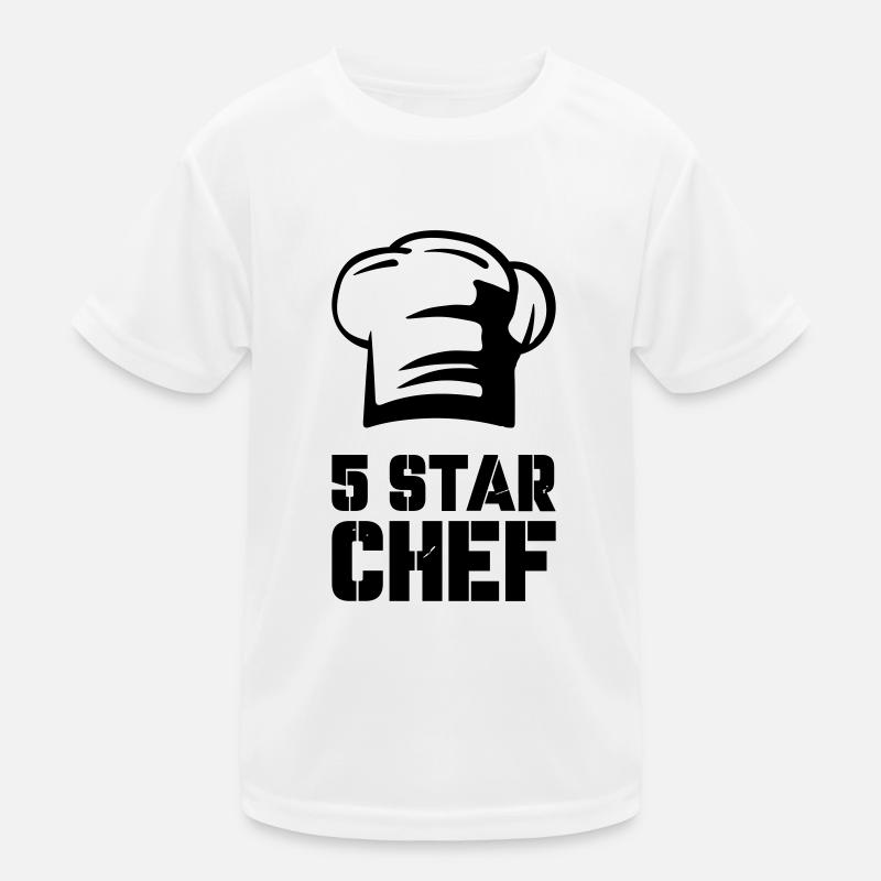 5 Star Chef Kids Functional T-Shirt