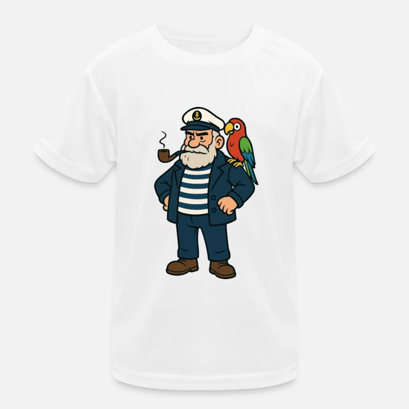 seemann comic Kinder Funktions-T-Shirt