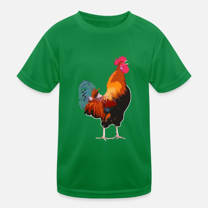 Rooster Kids Functional T-Shirt