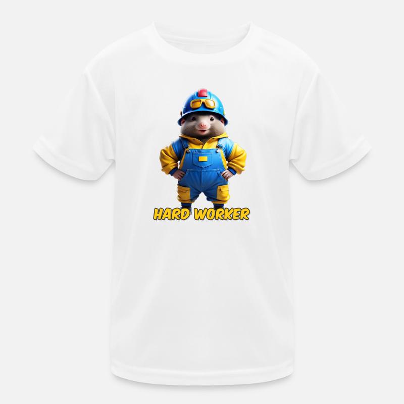 Maulwurf Kinder Funktions-T-Shirt