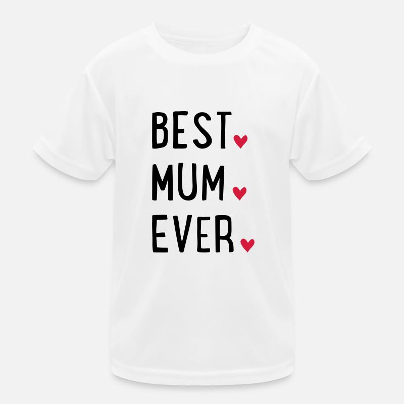 Beste Mama Kinder Funktions-T-Shirt