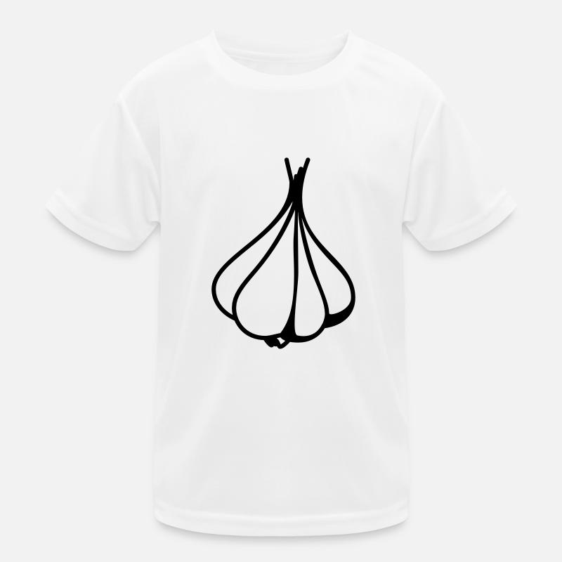 Knoblauch Kinder Funktions-T-Shirt