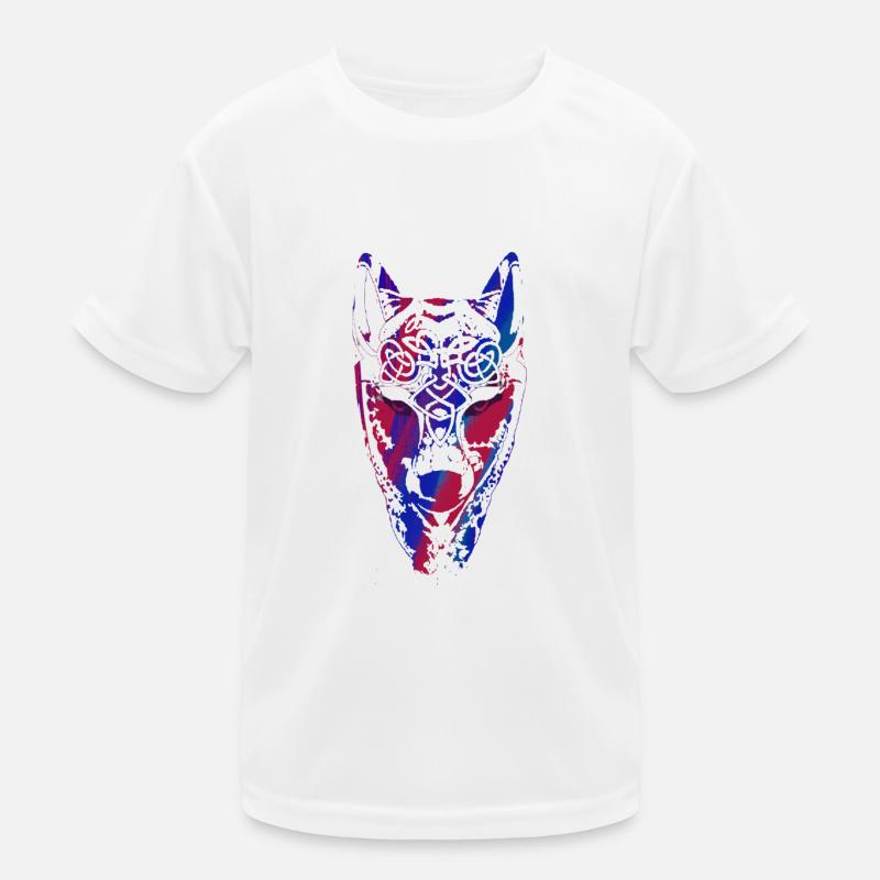 Wolf, Vikings, Teutons, Asgard, Midgard,Valhalla Kids Functional T-Shirt