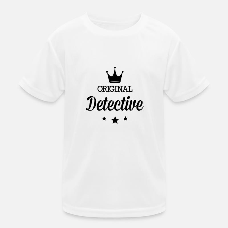 Original 3 étoiles luxe détective T-shirt sport Enfant