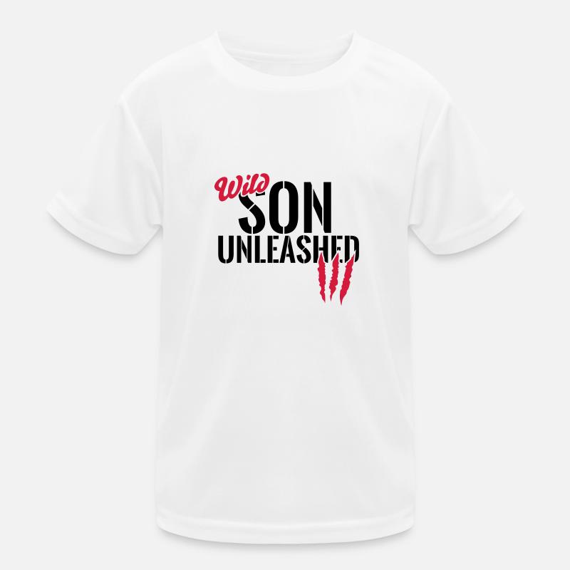 Wild son unleashed Kids Functional T-Shirt
