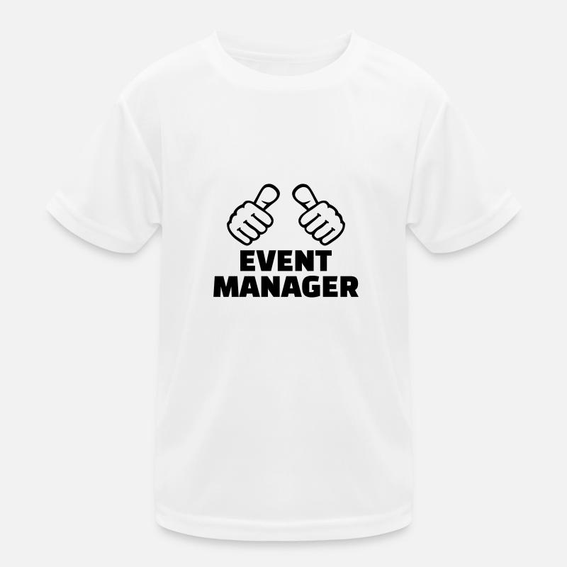Event Manager Kinder Funktions-T-Shirt