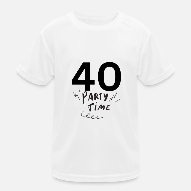 40 Kids Functional T-Shirt