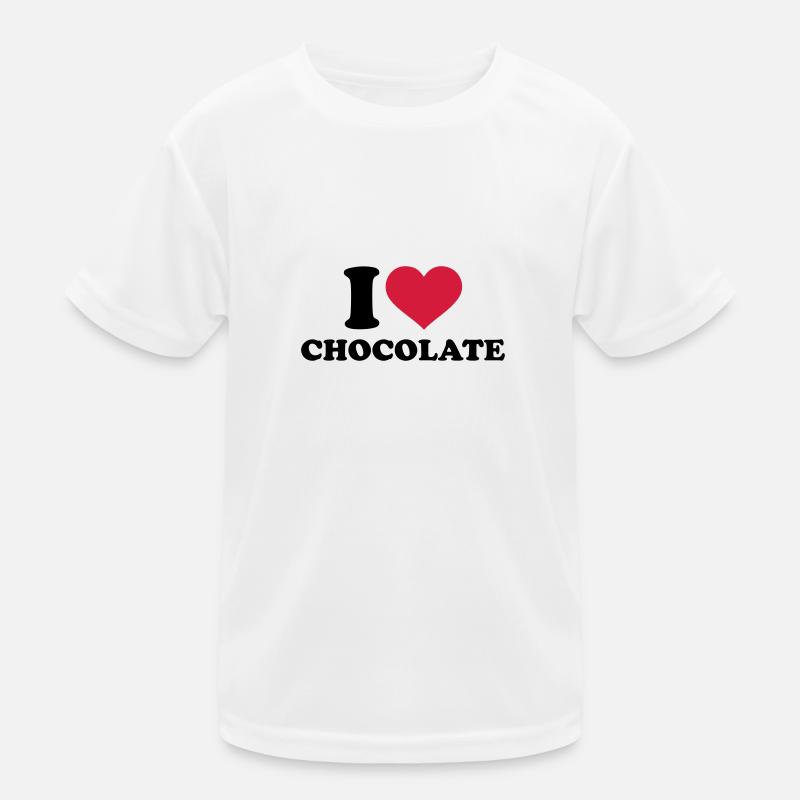 Schokolade Kinder Funktions-T-Shirt