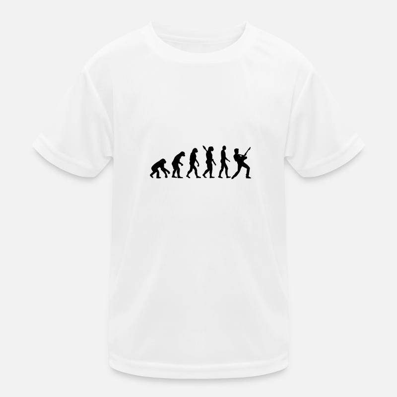 Évolution Musicien T-shirt sport Enfant