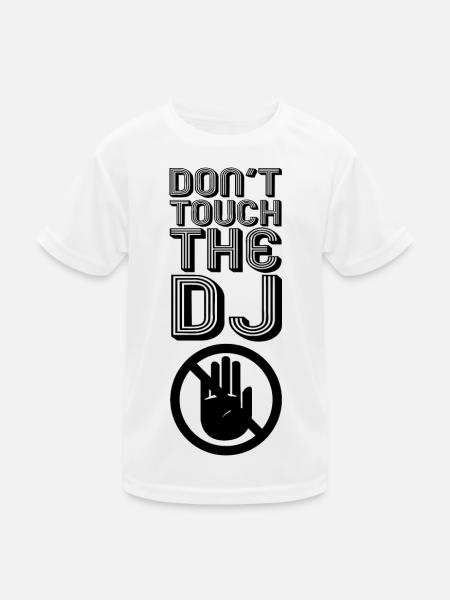DJ Joke - Kids Functional T-Shirt - white - Front