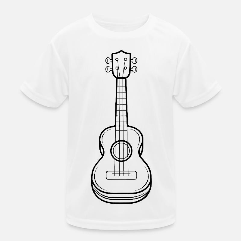 Sketch de ukulélé T-shirt sport Enfant