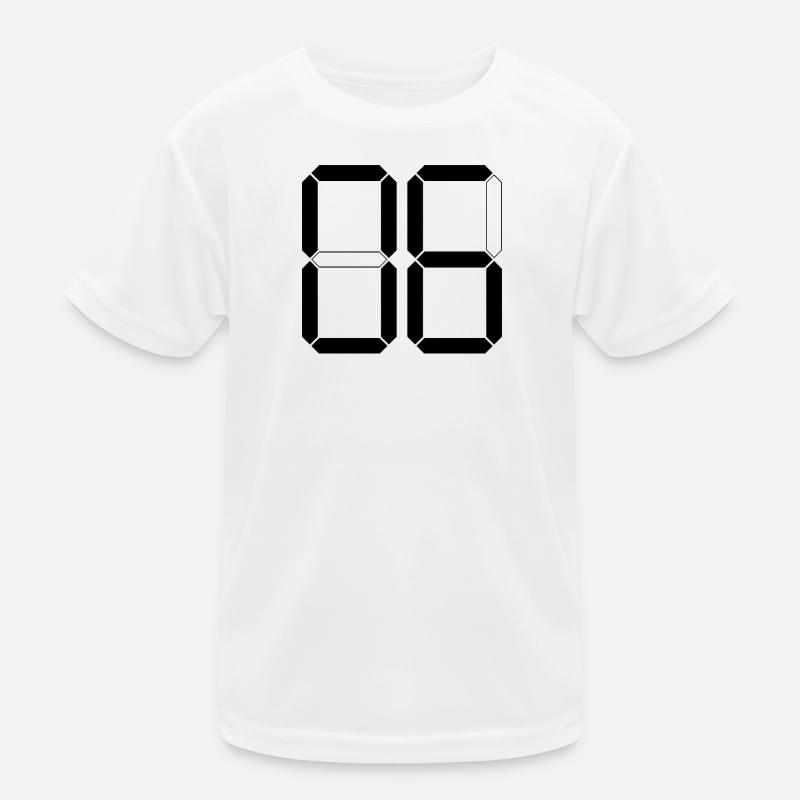 NUMBER 06 Zero Six Birthday Gift Digital Kids Functional T-Shirt