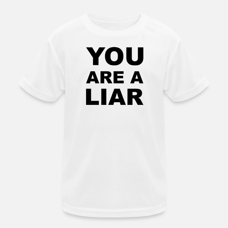 Lügner Lugner Kinder Funktions-T-Shirt