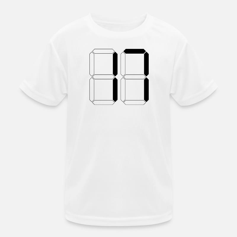 NUMBER 17 Seventeen Birthday Gift Digital Kids Functional T-Shirt