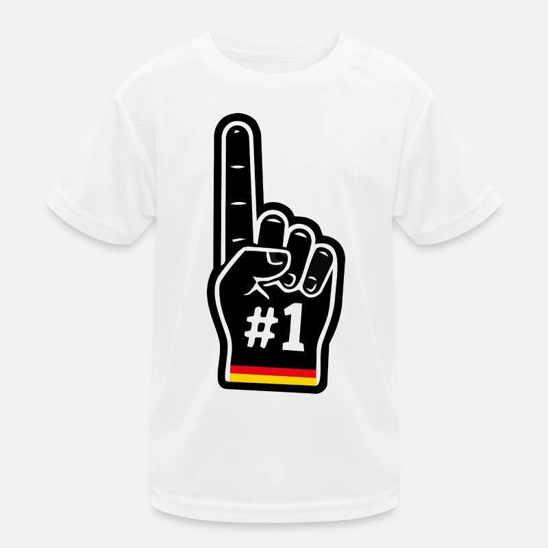 Number One Germany Fan Kids Functional T-Shirt