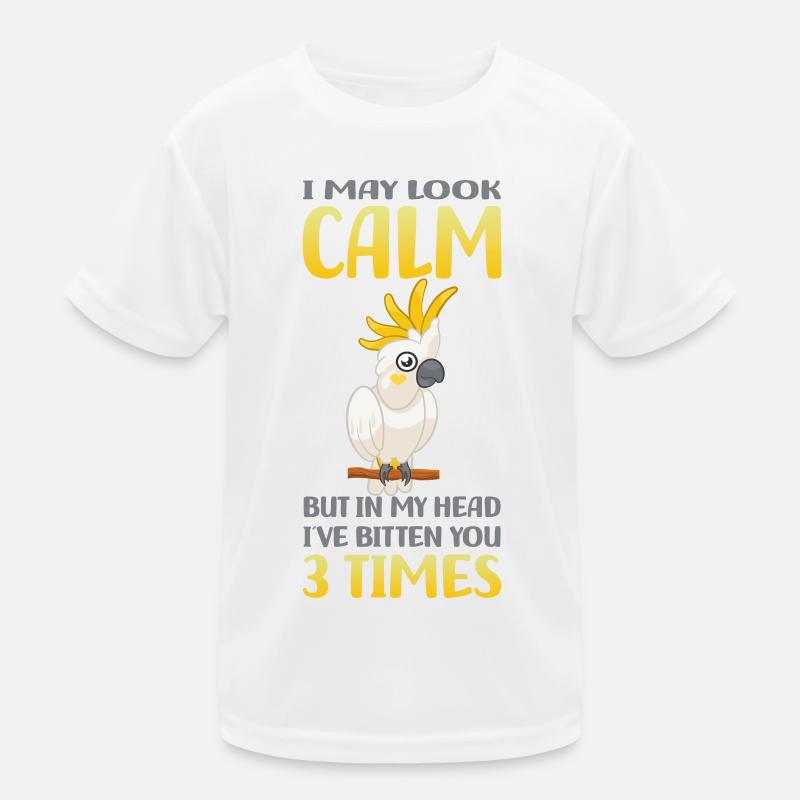 Kakadus Kinder Funktions-T-Shirt