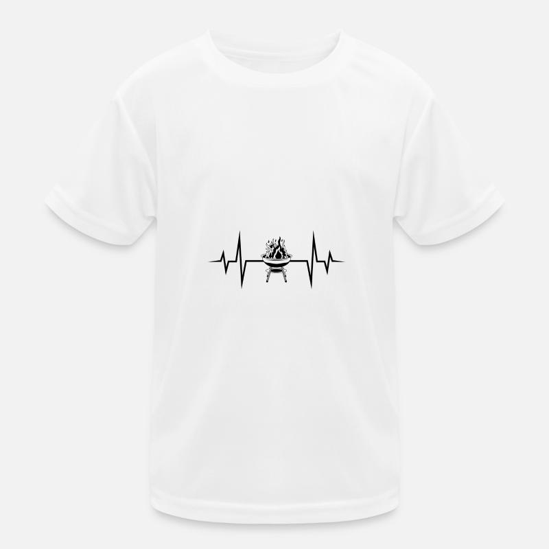 Grilling Frequency Pulse Kids Functional T-Shirt